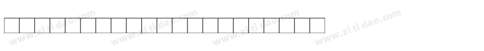 Shrewsbury Bold字体转换